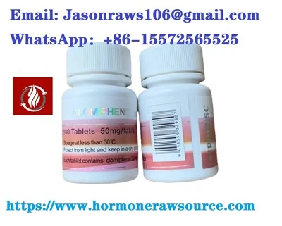 STROMUSC vörumerki Clomid (Clomiphene) 50mg fyrir líkamsrækt CAS:911-45-5